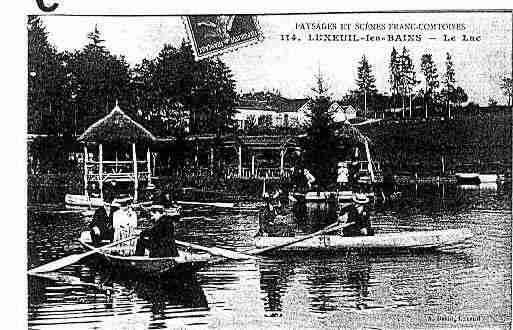 Ville de LUXEUILLESBAINS Carte postale ancienne