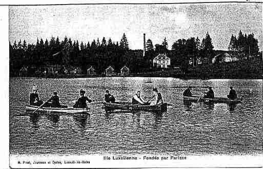 Ville de LUXEUILLESBAINS Carte postale ancienne