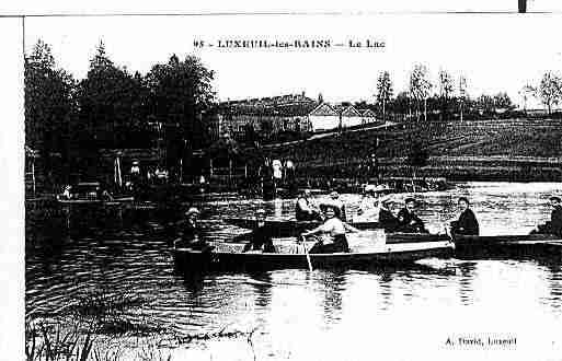 Ville de LUXEUILLESBAINS Carte postale ancienne