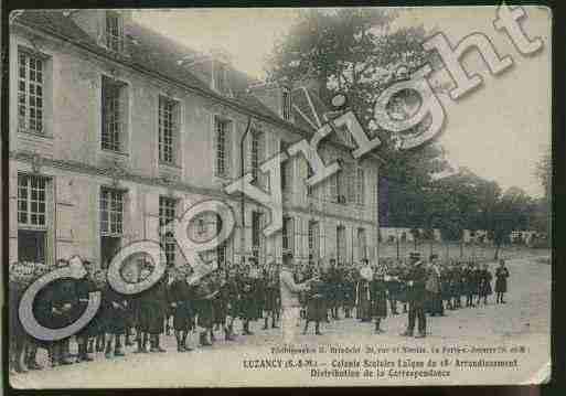 Ville de LUZANCY Carte postale ancienne