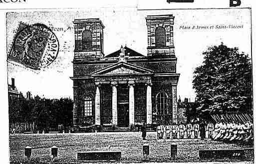 Ville de MACON Carte postale ancienne