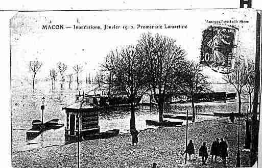 Ville de MACON Carte postale ancienne