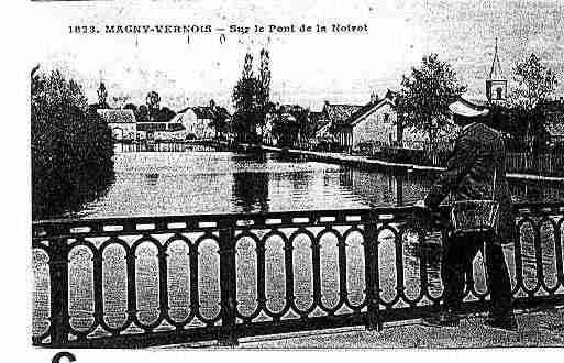 Ville de MAGNYVERNOIS Carte postale ancienne