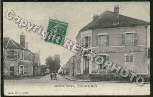 Ville de MAISONROUGE Carte postale ancienne