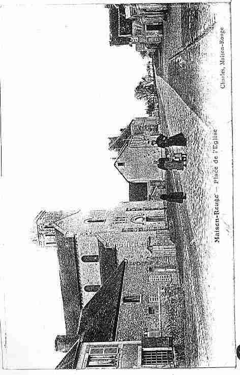 Ville de MAISONROUGE Carte postale ancienne