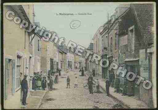 Ville de MALICORNESURSARTHE Carte postale ancienne