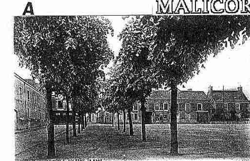 Ville de MALICORNESURSARTHE Carte postale ancienne