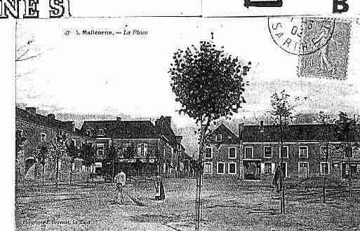 Ville de MALICORNESURSARTHE Carte postale ancienne