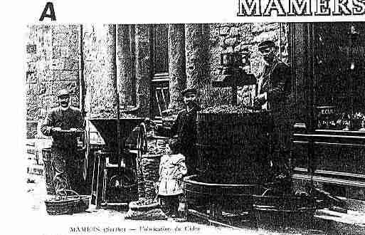 Ville de MAMERS Carte postale ancienne