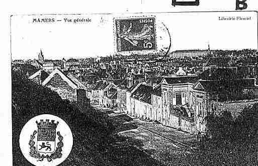 Ville de MAMERS Carte postale ancienne