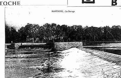 Ville de MANTOCHE Carte postale ancienne