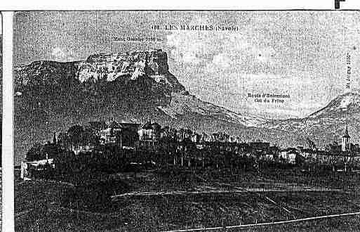 Ville de MARCHES(LES) Carte postale ancienne
