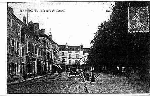 Ville de MARCIGNY Carte postale ancienne