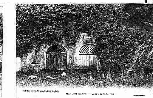 Ville de MARCON Carte postale ancienne