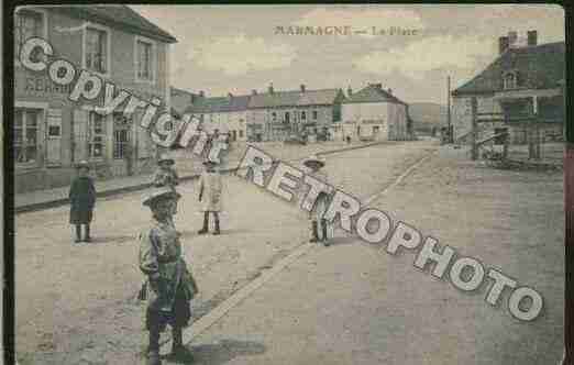 Ville de MARMAGNE Carte postale ancienne