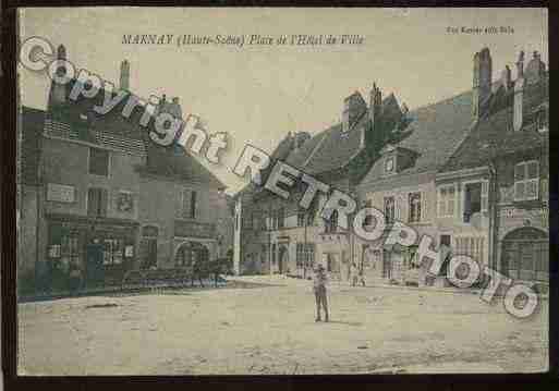 Ville de MARNAY Carte postale ancienne