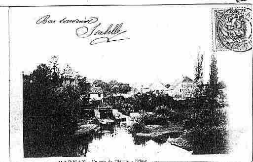 Ville de MARNAY Carte postale ancienne