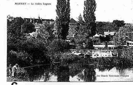Ville de MARNAY Carte postale ancienne Ville de MARNAY Carte postale ancienne