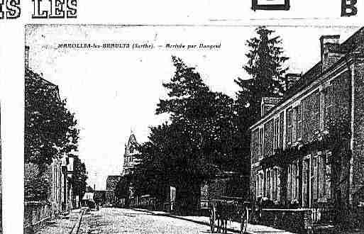 Ville de MAROLLESLESBRAULTS Carte postale ancienne