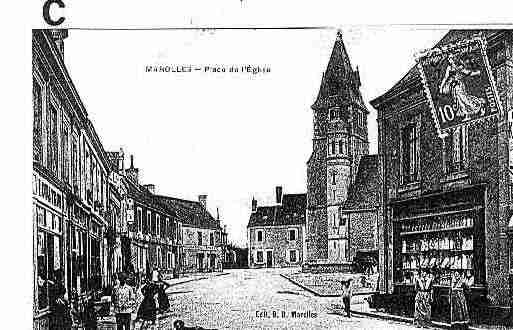 Ville de MAROLLESLESBRAULTS Carte postale ancienne