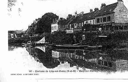 Ville de MARYSURMARNE Carte postale ancienne