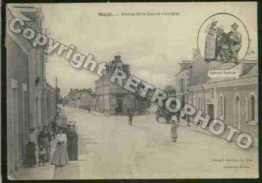 Ville de MAYET Carte postale ancienne