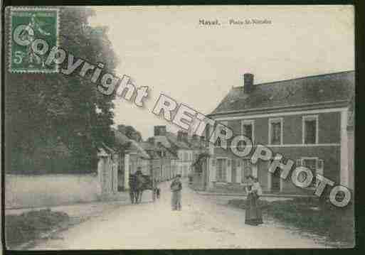 Ville de MAYET Carte postale ancienne