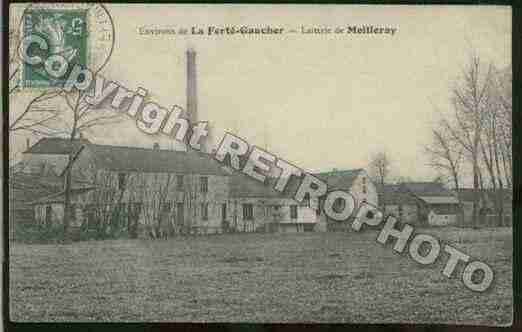 Ville de MEILLERAY Carte postale ancienne