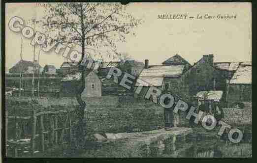 Ville de MELLECEY Carte postale ancienne