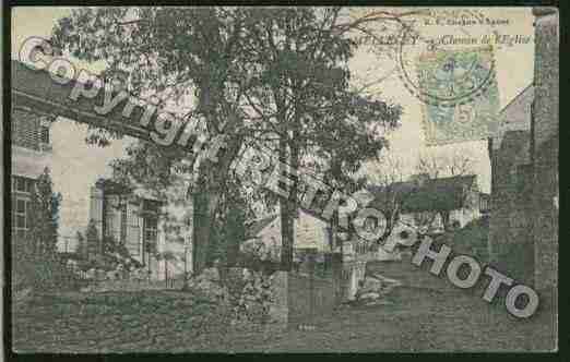 Ville de MELLECEY Carte postale ancienne
