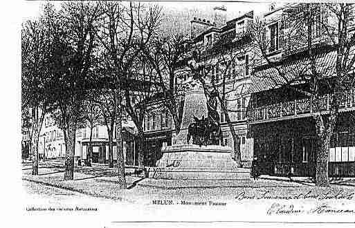 Ville de MELUN Carte postale ancienne