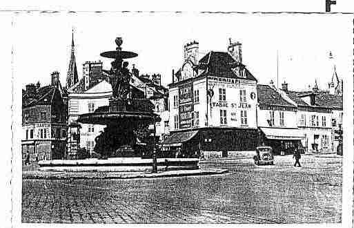 Ville de MELUN Carte postale ancienne