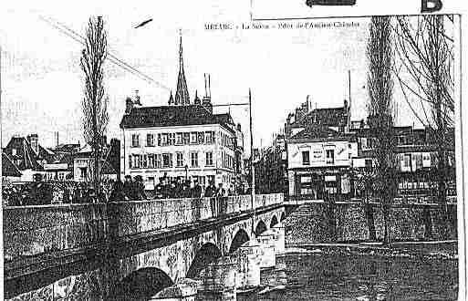 Ville de MELUN Carte postale ancienne