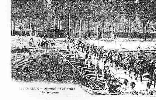 Ville de MELUN Carte postale ancienne Ville de MELUN Carte postale ancienne