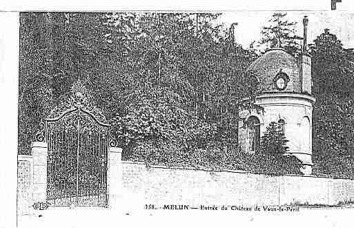Ville de MELUN Carte postale ancienne