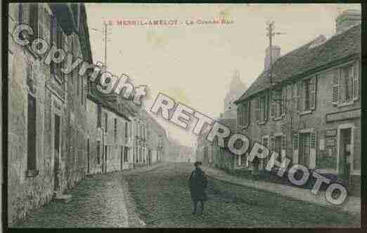 Ville de MESNILAMELOT(LE) Carte postale ancienne