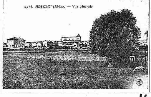 Ville de MESSIMY Carte postale ancienne