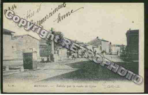 Ville de MEYZIEU Carte postale ancienne