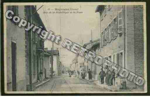 Ville de MEYZIEU Carte postale ancienne