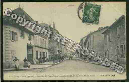 Ville de MEYZIEU Carte postale ancienne