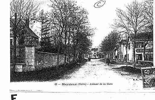 Ville de MEYZIEU Carte postale ancienne