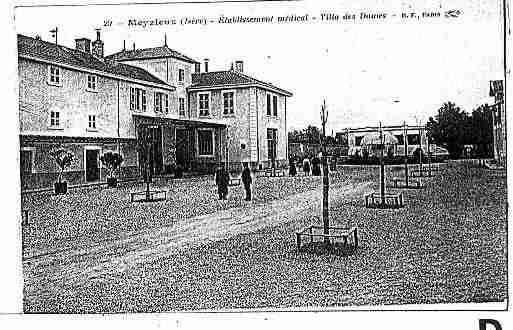 Ville de MEYZIEU Carte postale ancienne