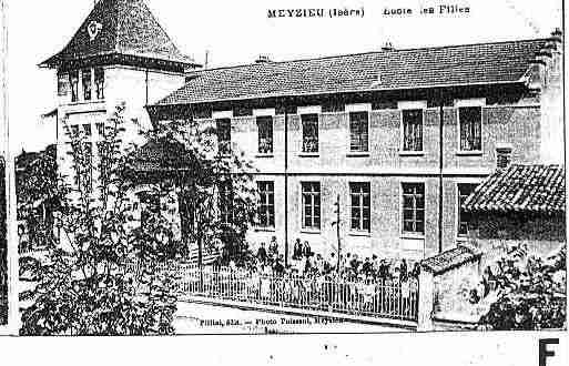 Ville de MEYZIEU Carte postale ancienne
