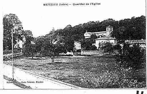 Ville de MEYZIEU Carte postale ancienne