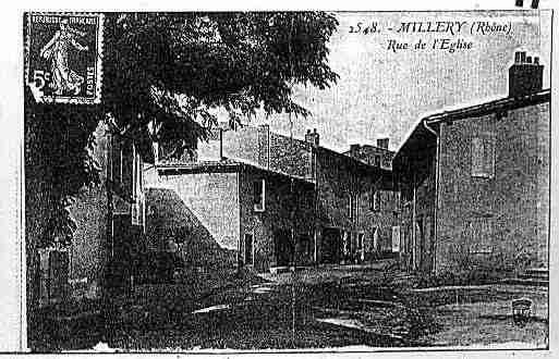 Ville de MILLERY Carte postale ancienne