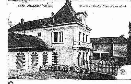 Ville de MILLERY Carte postale ancienne