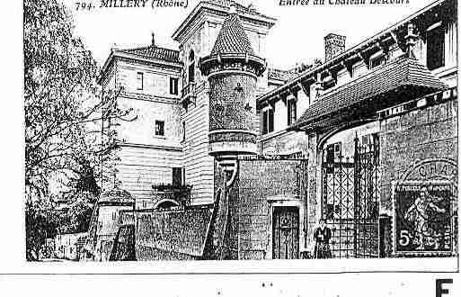 Ville de MILLERY Carte postale ancienne