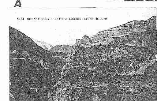 Ville de MODANE Carte postale ancienne
