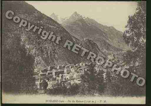 Ville de MODANE Carte postale ancienne