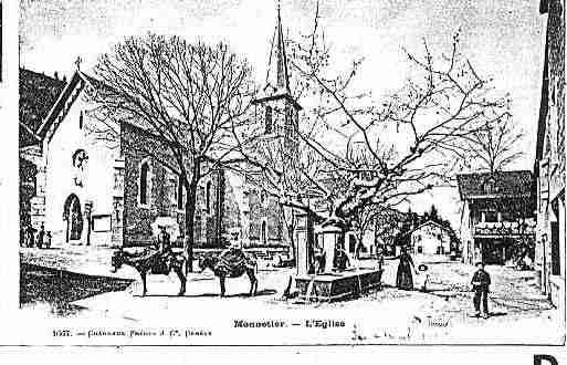 Ville de MONNETIERMORNEX Carte postale ancienne